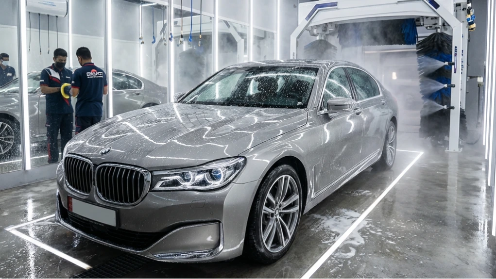 Профессиональная автомойка — быстро, качественно и ряд